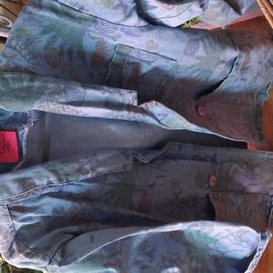 Rare Vintage oversized Blue Jean Blazer